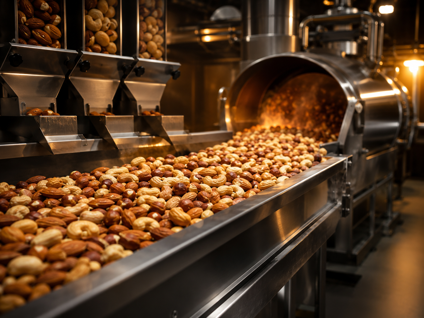 CrazyNuts roasting process